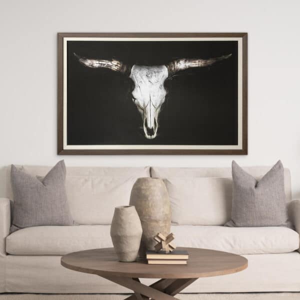 Cow Skull by PH Burchett