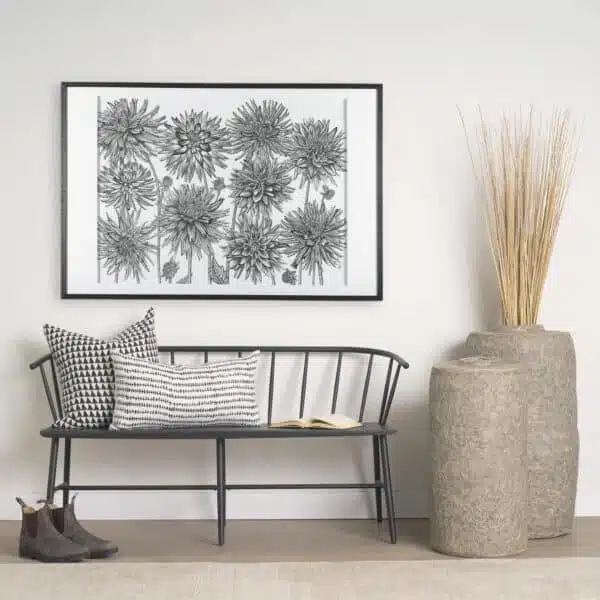 Dahlia Study-Detail by Mercana Studio