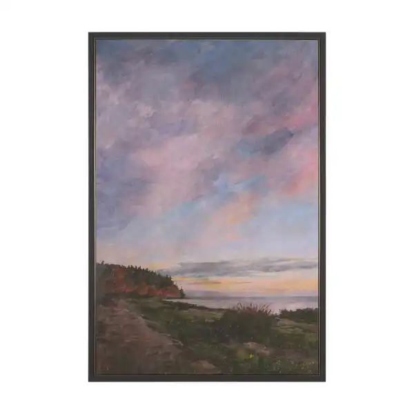 Crescent Sunset Canvas Series