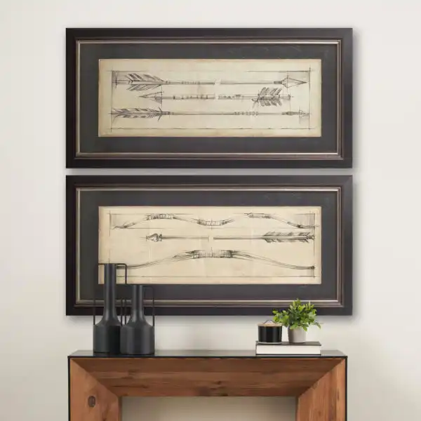 Custom Arrow Schematic Framed Series