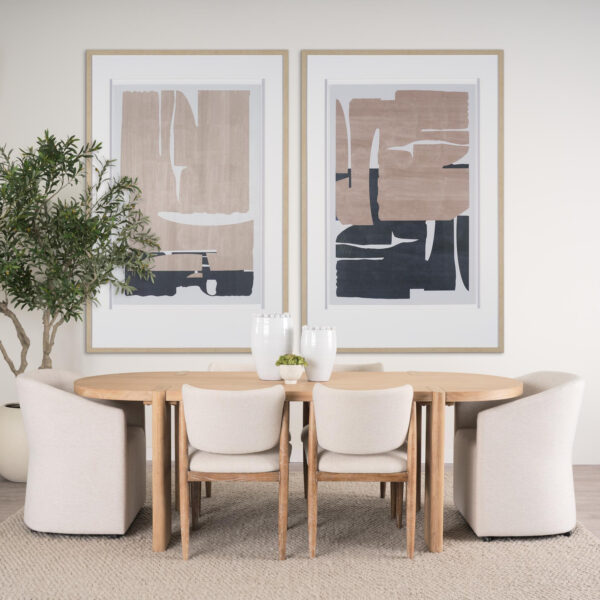 Deep Golden Brown Framed Series