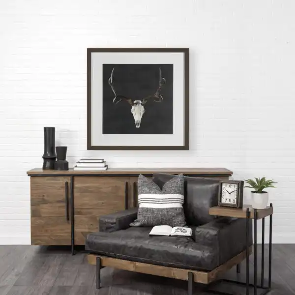 Deer Skull Framed Series