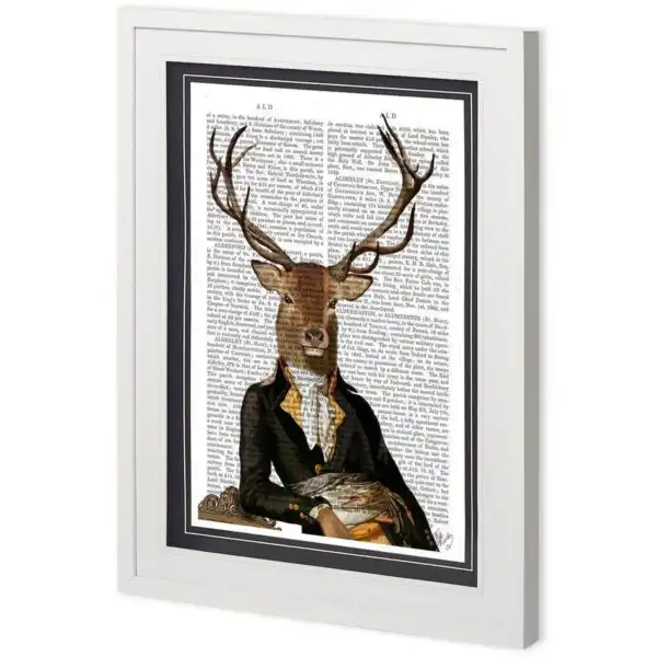 Animal on Novel Framed Series