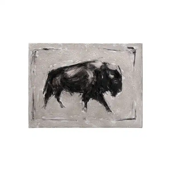 Dynamic Bison Canvas Series