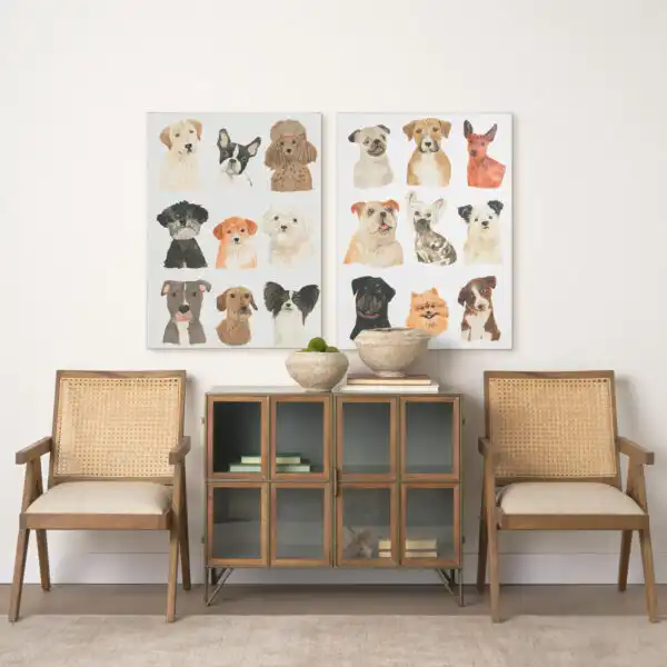 Doggos & Puppers Canvas Series