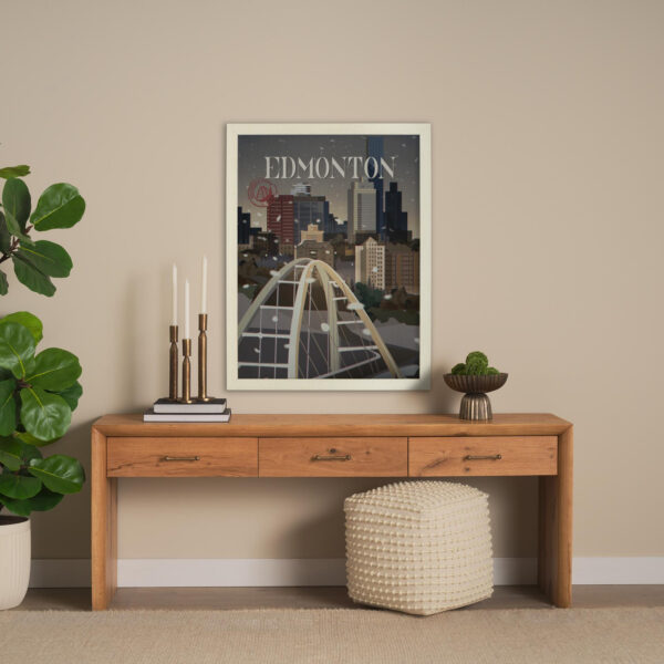 Edmonton Go Canada Framed Series