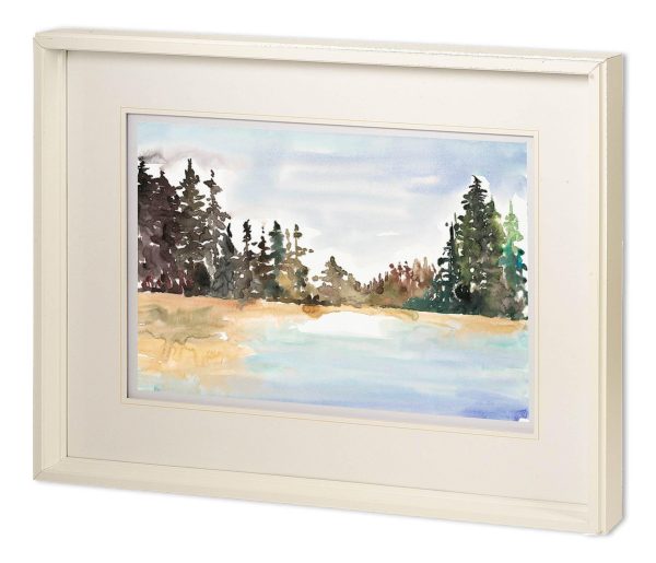 Evergreen Lakeside Framed Series