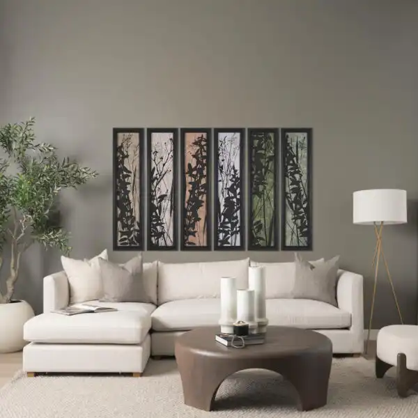Etched Silhouette Framed Series