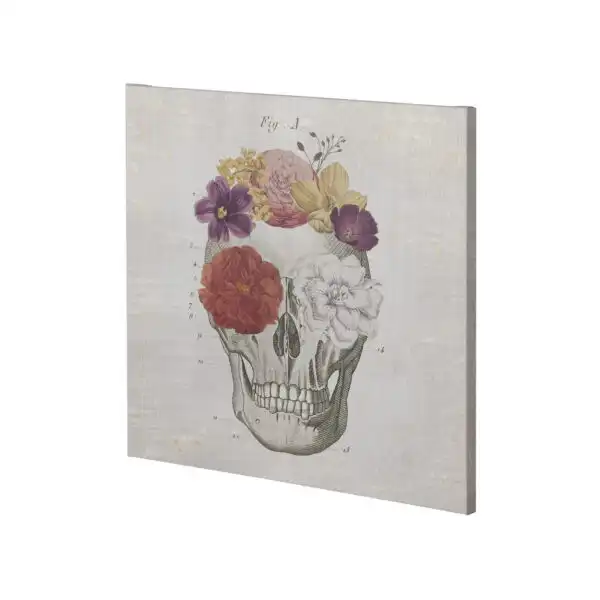 Floral Skull Canvas Series