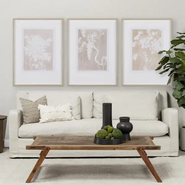Flower Silhouette Framed Series