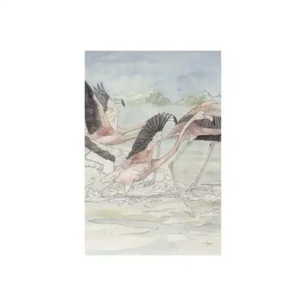 Flamingo Canvas Series