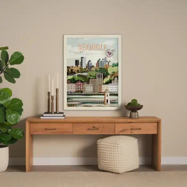 Georgia Go USA Framed Series