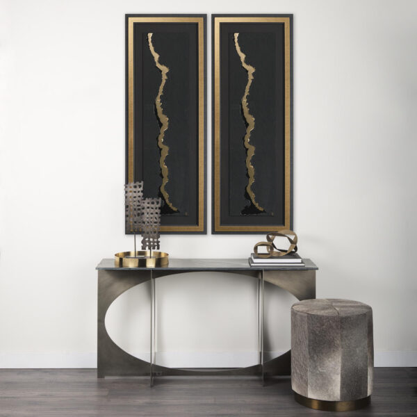 Metallic River Framed Series