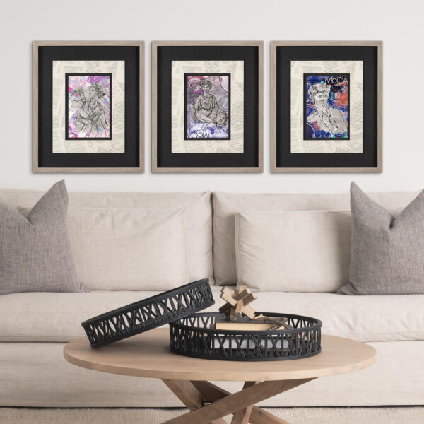 Graffiti Sculpture Framed Series