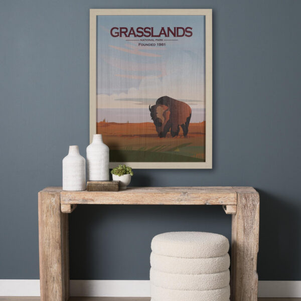 Grasslands Go Canada Framed Series
