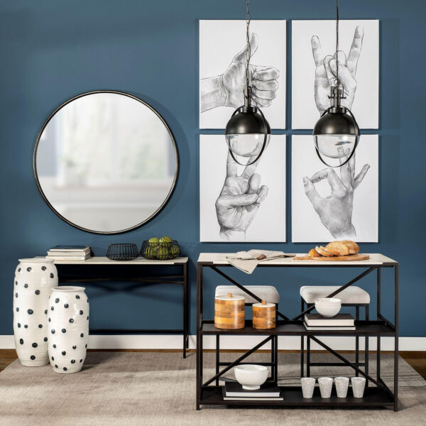 Hand Signs Canvas Series
