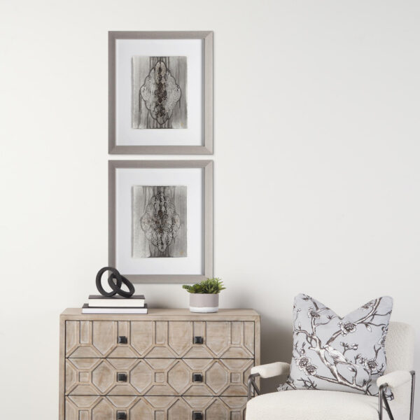 India Pattern Framed Series