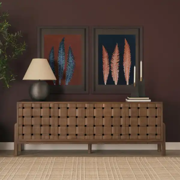 Fern Leaves Framed Series