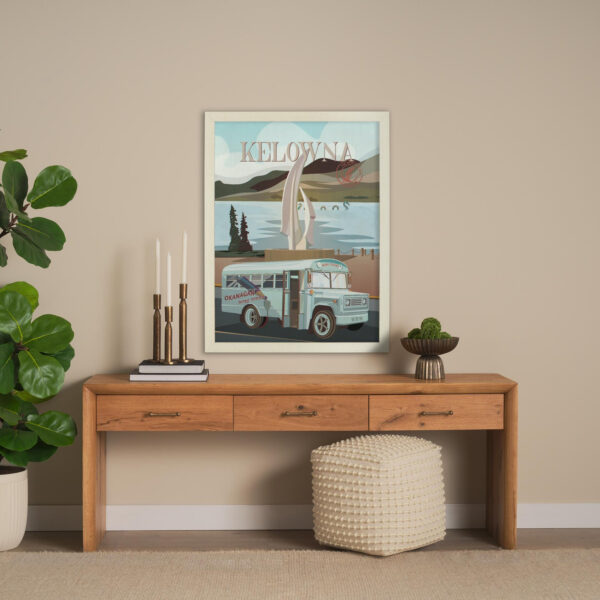 Kelowna Go Canada Framed Series