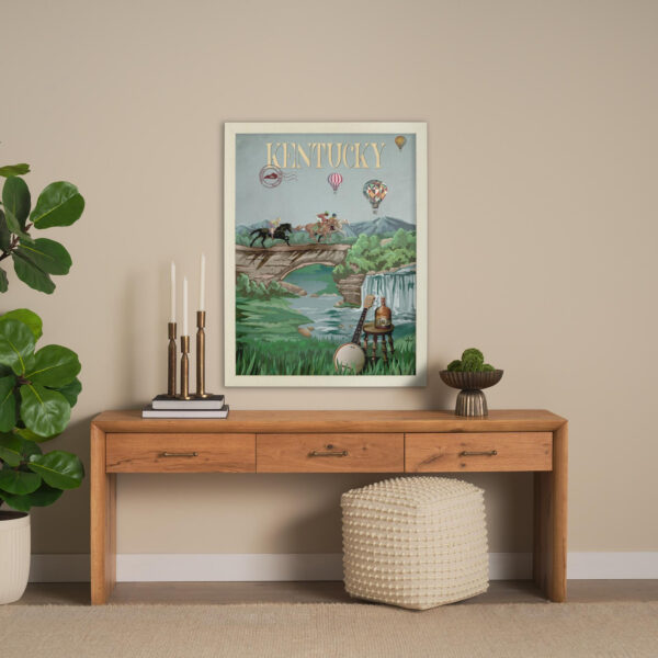 Kentucky Go USA Framed Series