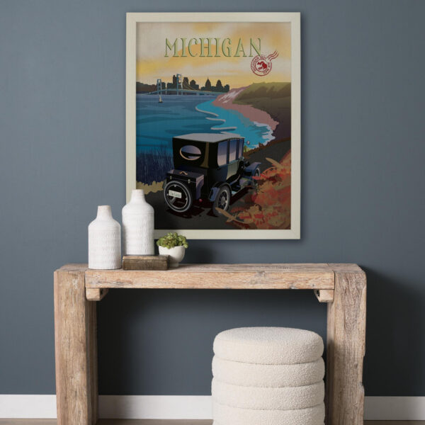 Michigan Go USA Framed Series