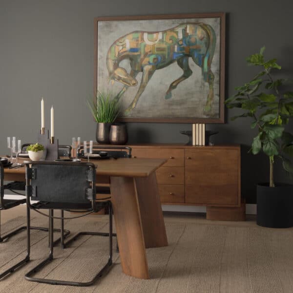 Mosaic Horse I by Mercana Studio