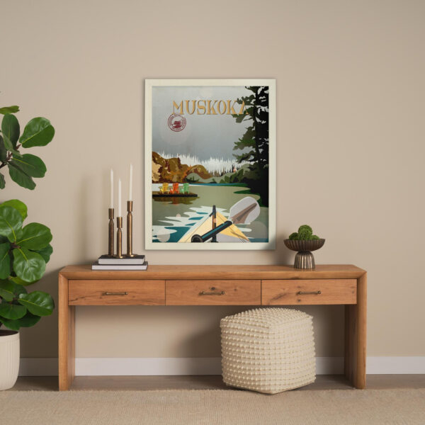 Muskoka Go Canada Framed Series