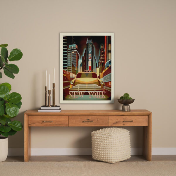 New York Go USA Framed Series