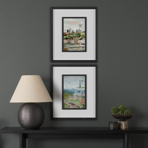 North Carolina Go USA Framed Series