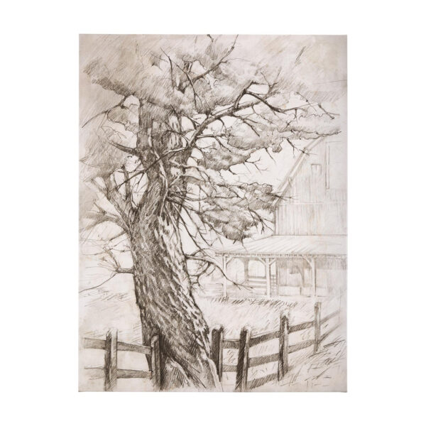 Old West Collection (Farm View) Canvas Series