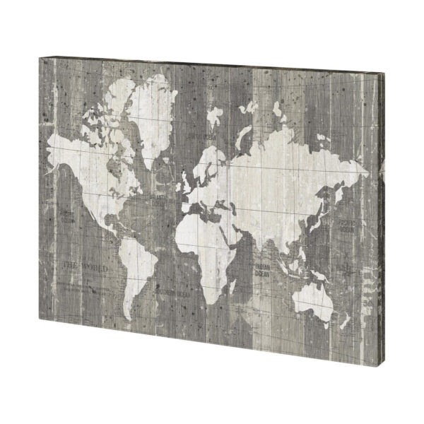 Old World Map Canvas Series