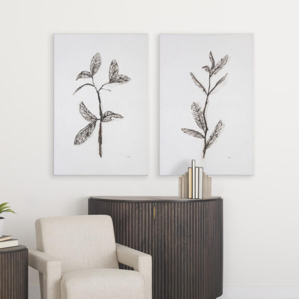 Olive Branch Sketch Canvas Series