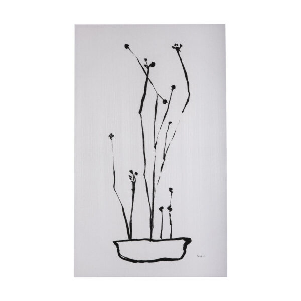 Organic Line Drawing Canvas Series