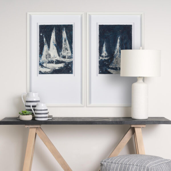 Paper Boats Framed Series