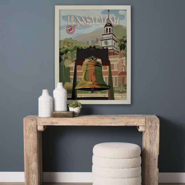 Pennsylvania Go USA Framed Series