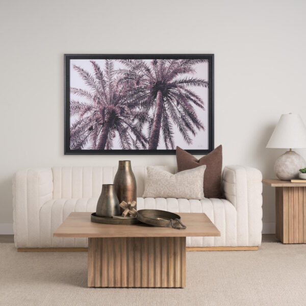 Pink Palms Framed Series