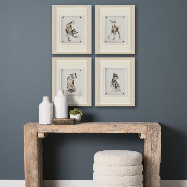 Playful Pup Framed Series