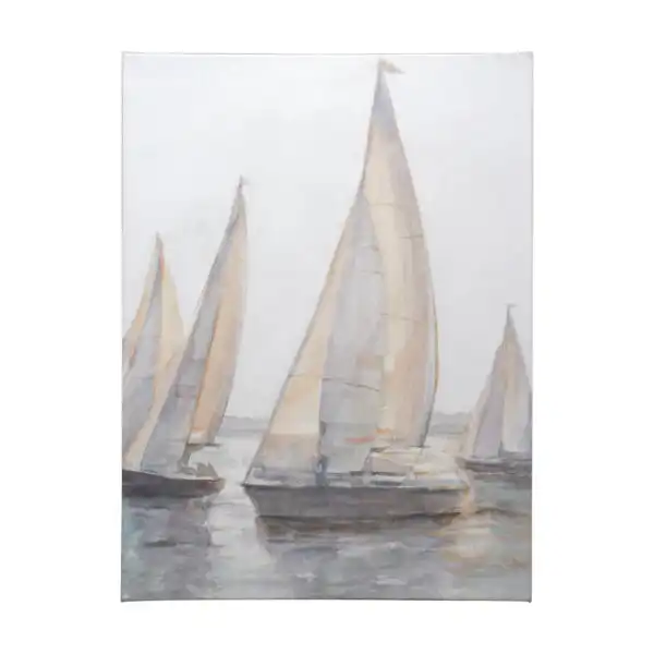Plein Air Sailboats Canvas Series