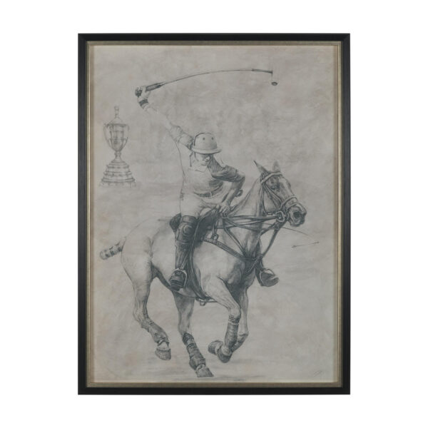 Polo Player Framed Series