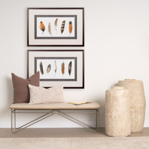 Red Rock Feathers Framed Series