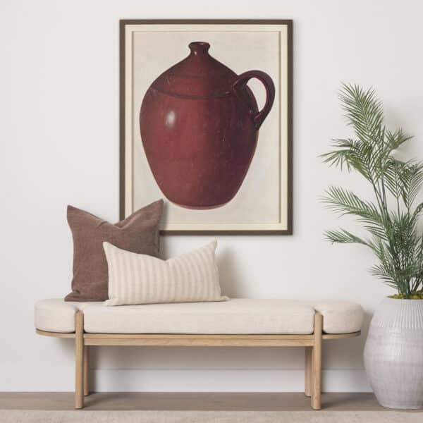 Redware Jug by Mercana Studio