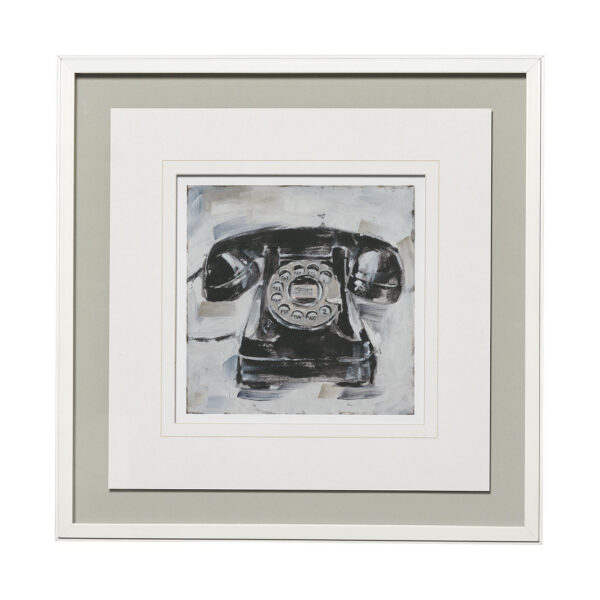 Retro Communication Framed Series