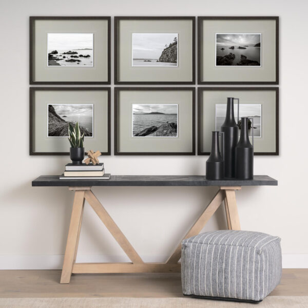 Coastline B&W Framed Series