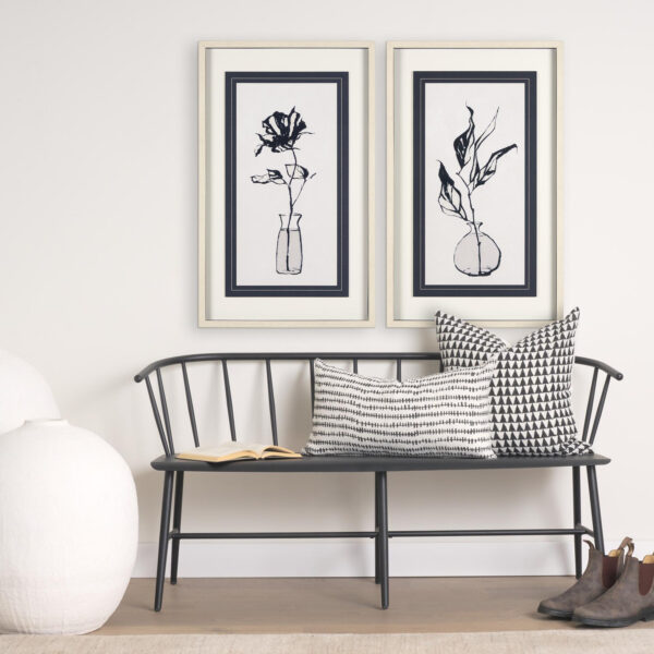 Sapphire Vase Framed Series