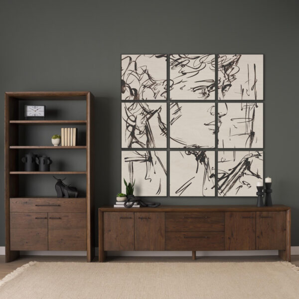 Sculptured Chaos Framed Series