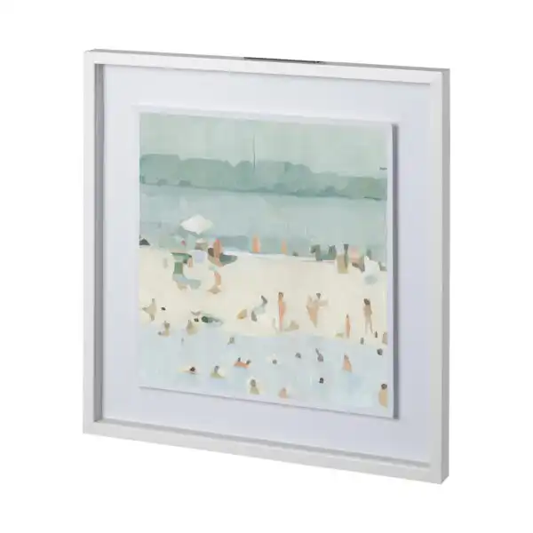 Sea Glass Sandbar Framed Series
