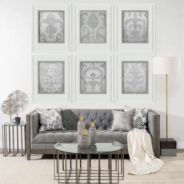 Shadow Ikat Framed Series