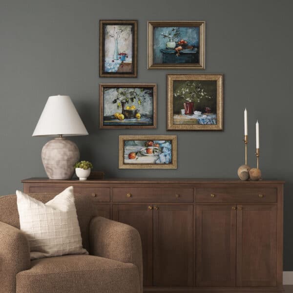 Still Life with Tangerine by Mercana Studio