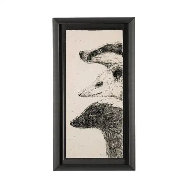 Three Is a Crowd Framed Series