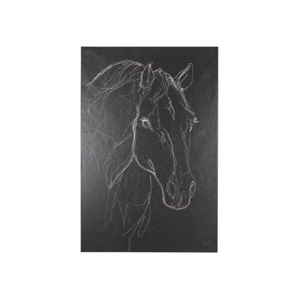 Horse Sketch Thoroughbred Canvas Series